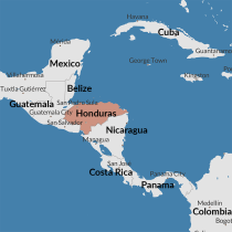 honduras_map