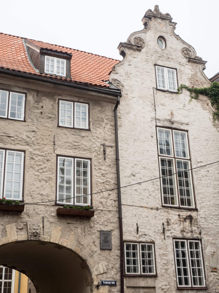The Swedish gate and an adjoining house are some of the few remaining fragments of Riga's medieval walls