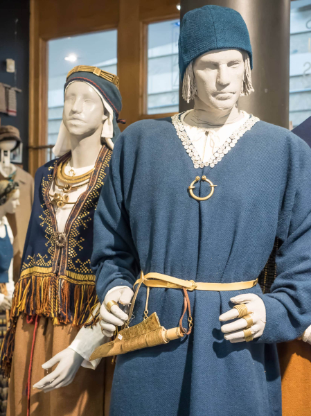 Recreating traditional dress was an important part of reclaiming a sense of "Latvianness" during the independence movements of the 19th and 20th centuries