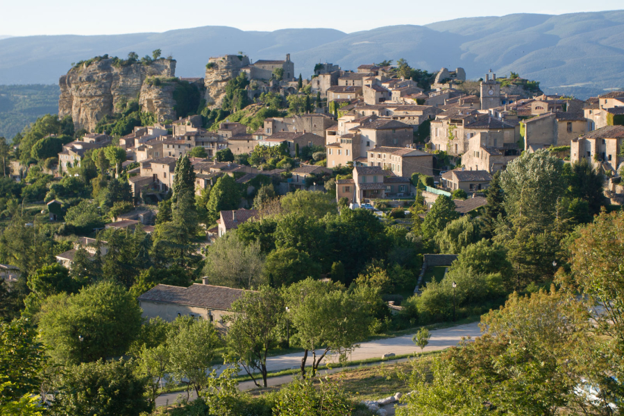 The little village of Saignon where we stayed for a week to explore the Luberon region of Provence