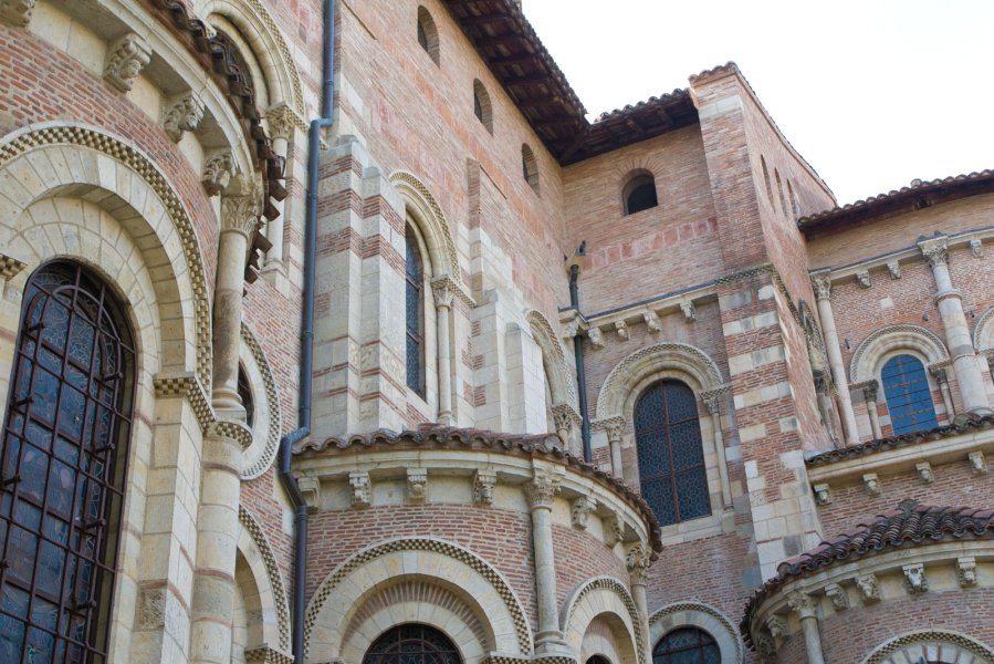 The basilica, built mainly in the 1100s, is the largest surviving Romanesque building in Europe