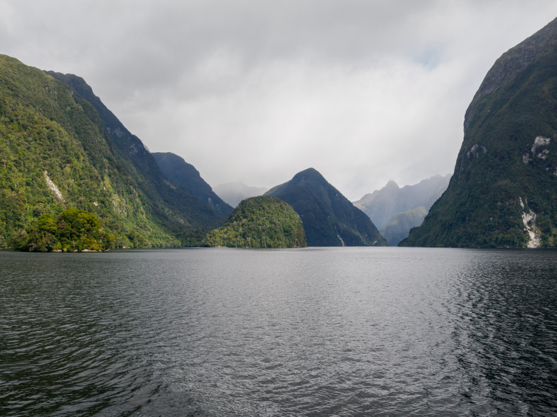 Fjords are U-shaped valleys carved by glaciers that meet the ocean and fill with seawater