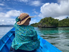 With no roads, the main way to get around Raja Ampat's islands is by boat