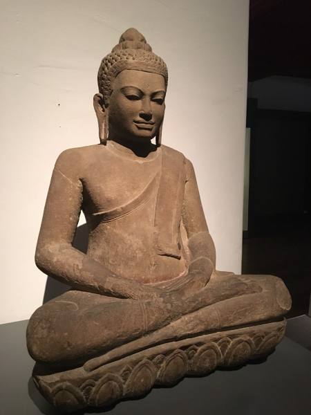 A very Khmer (Cambodian) style Buddha