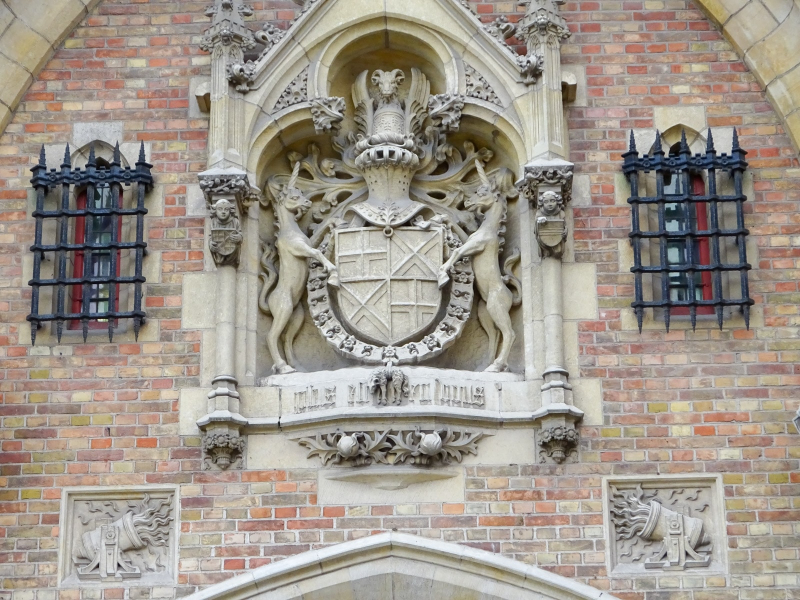The coat of arms of Louis de Gruuthuse