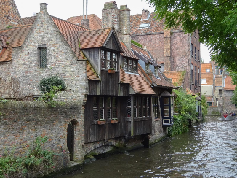 Medieval Bruges is one of the most popular stops for tourists in Belgium