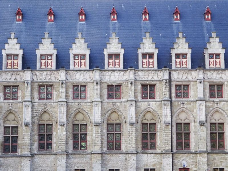 Much of Ghent's wealth was built on the cloth trade