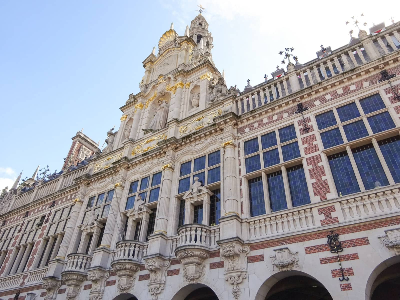 The library of Leuven University, which was rebuilt with donations from universities around the world after it was burned by German soldiers in World War I
