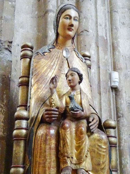 A lovely Madonna and child in St. Peter's church