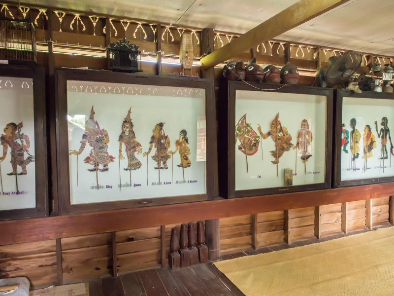Besides the puppets, we enjoyed seeing the inside of a traditional southern Thai wooden house