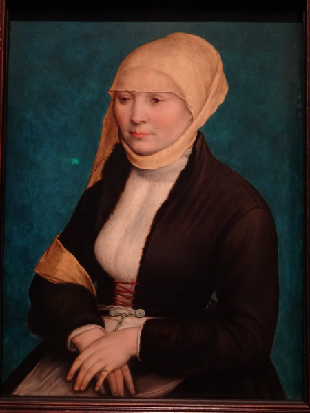 Portait of a woman from southern Germany by Holbein