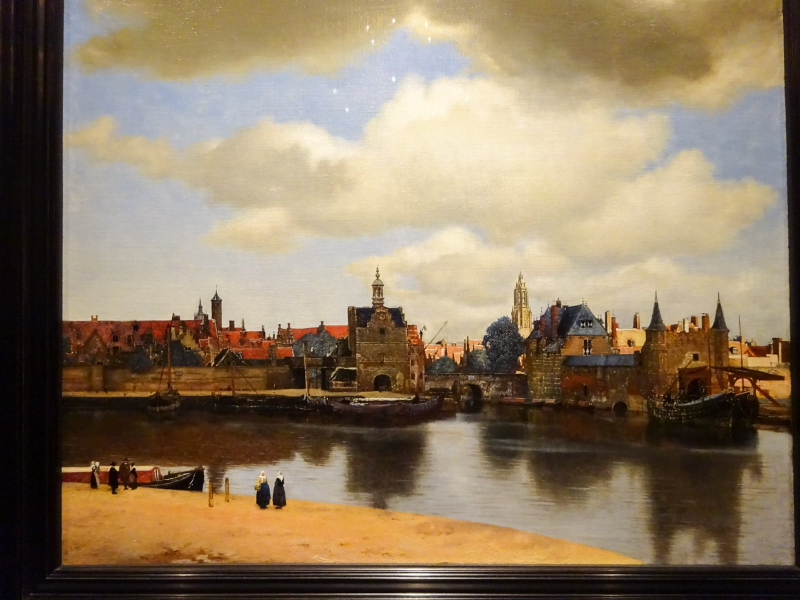 Vermeer's largest painting: A View of Delft