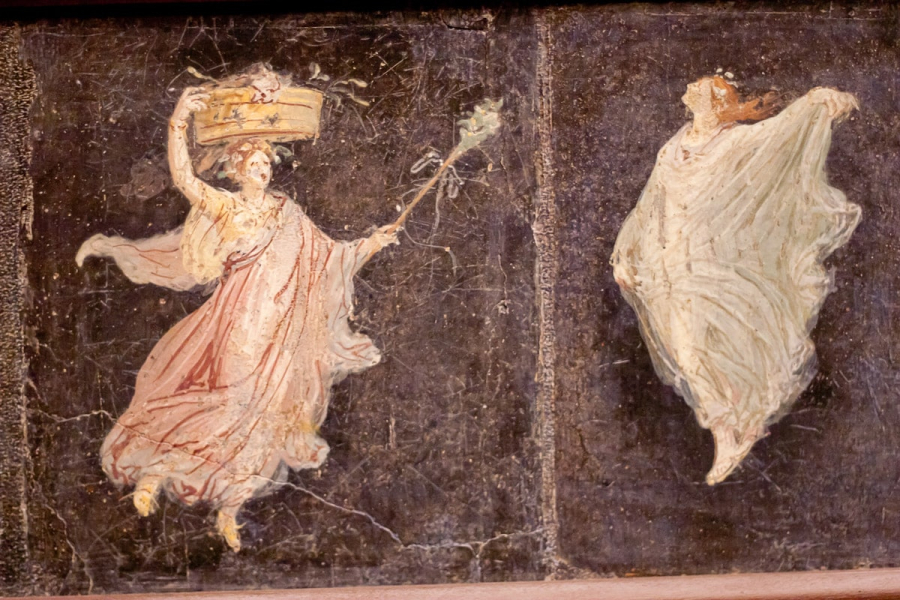 More Roman paintings from the 1st century AD