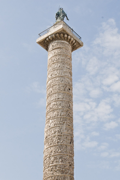 Column celebrating the victories of Emperor Marcus Aurelius