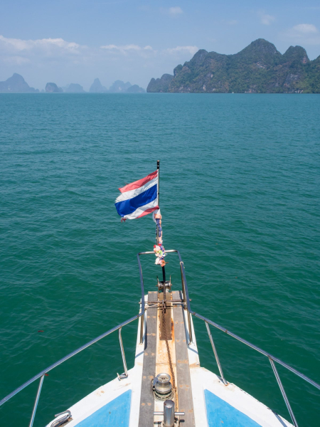 Heading off on our John Gray's tour of Phang-Nga Bay
