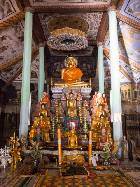 The central shrine of the pagoda