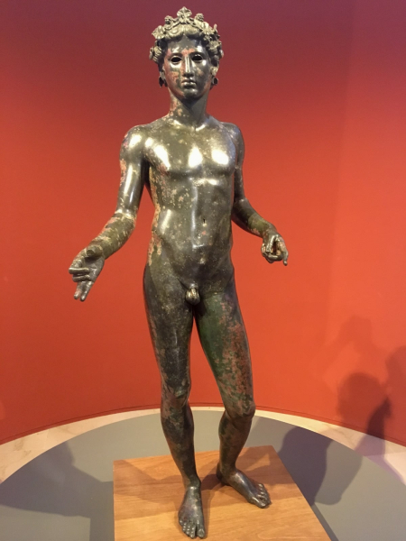 This bronze statue from the 1st century AD was unearthed near Antequera