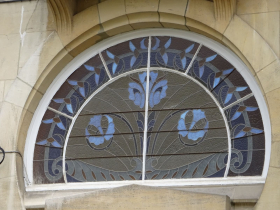 An example of the Art Nouveau architecture that flourished in Brussels from the 1890s through the 1910s