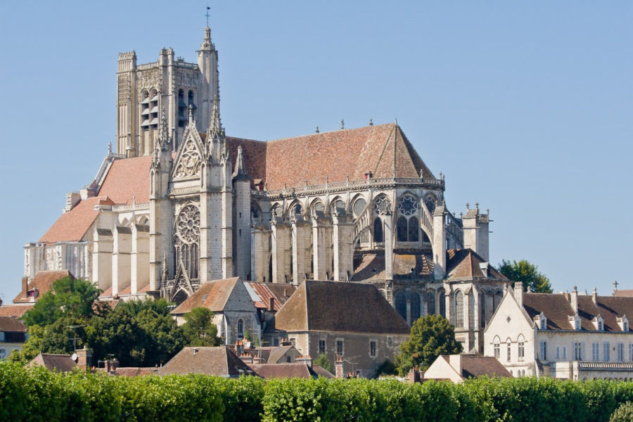 The cathedral of St. Etienne