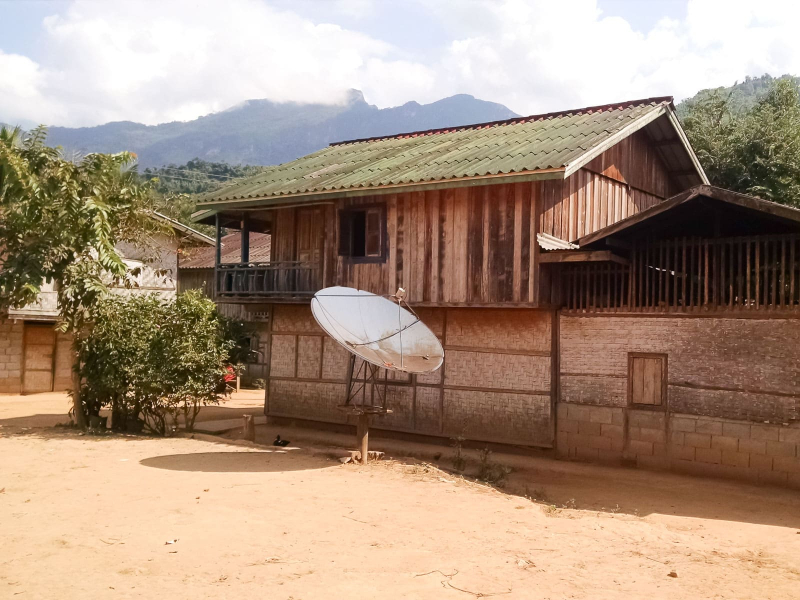 Where elctricity goes, satellite dishes follow