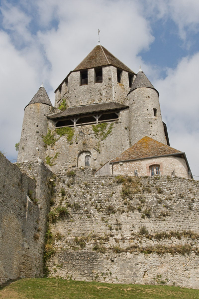 A 12th-century fortified tower in the wonderful medieval town of Provins