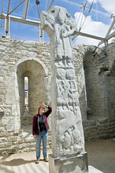 Another 12th century high cross in the ruins of the Kilfenora cathedral