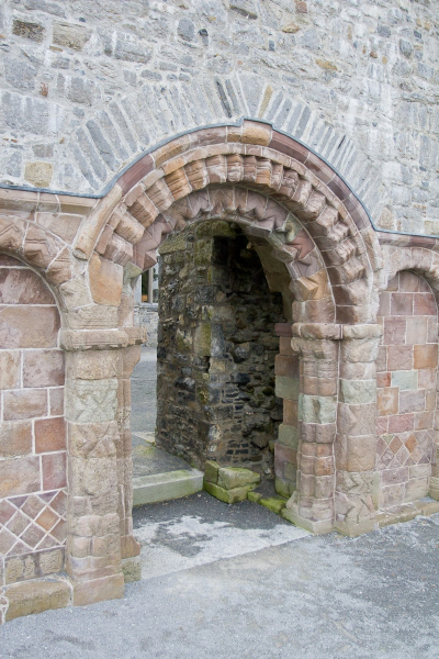 Carved Romanesque doorways are rare in Ireland