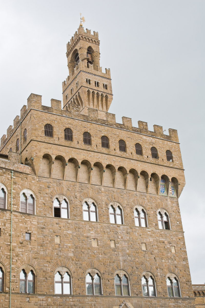 Florence's old town hall, the 1299 Palazzo Vecchio