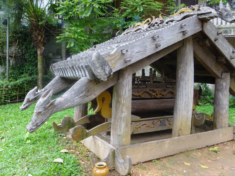 A very different tomb of the Katu people of central Vietnam