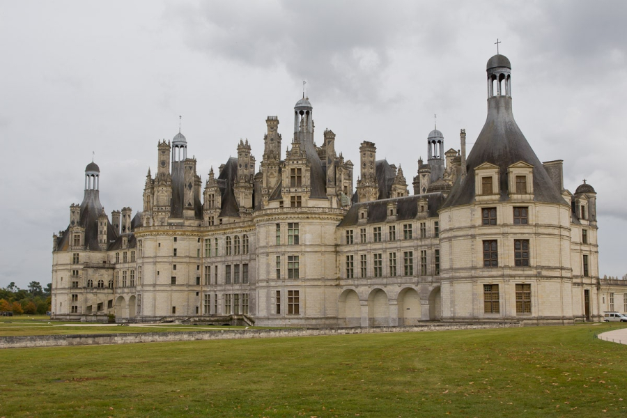 The ultimate royal chateau is Chambord, a hunting lodge with 426 rooms built in the 1500s