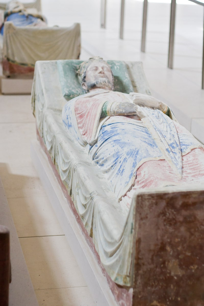 The tomb of King Richard the Lionheart,  Henry and Eleanor's son