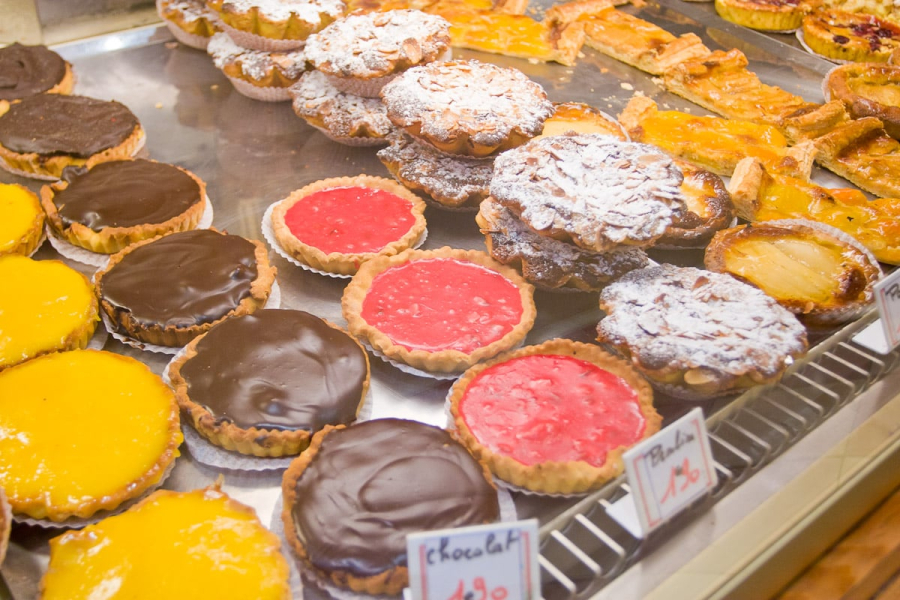 French pastry shops are full of works of art