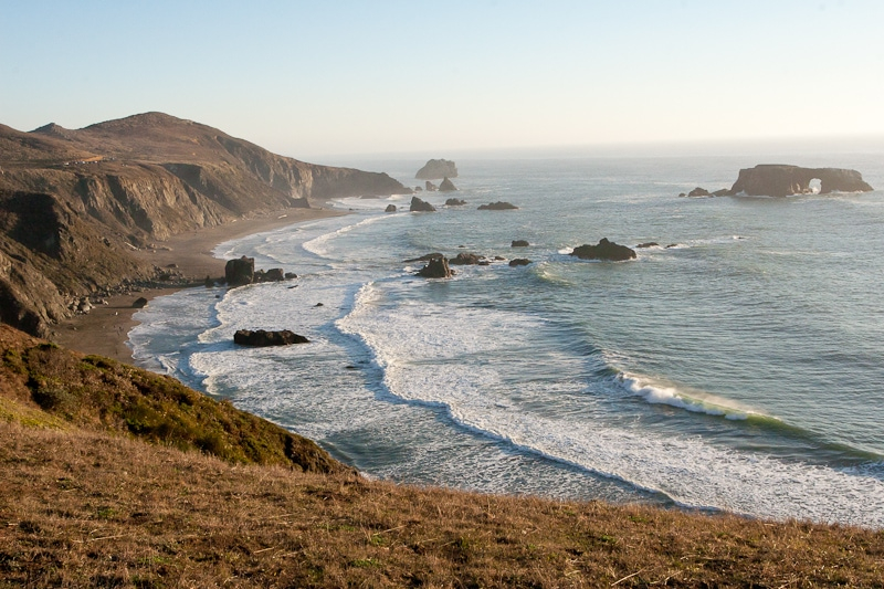 Goat Rock Beach near Jenner, where the Russian River meets the Pacific