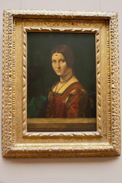 Another portrait by Leonardo da Vinci that gets less attention than the Mona Lisa