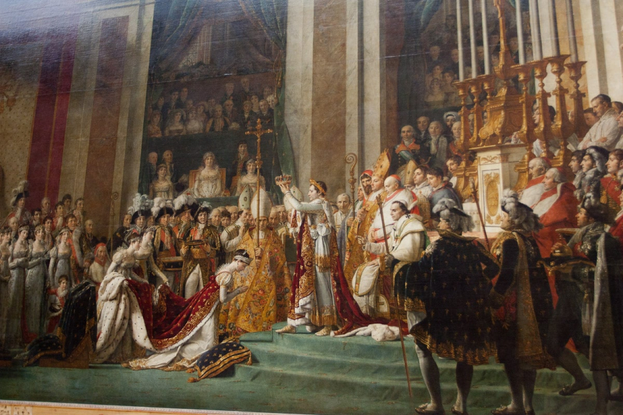 The Coronation of Napoleon by David