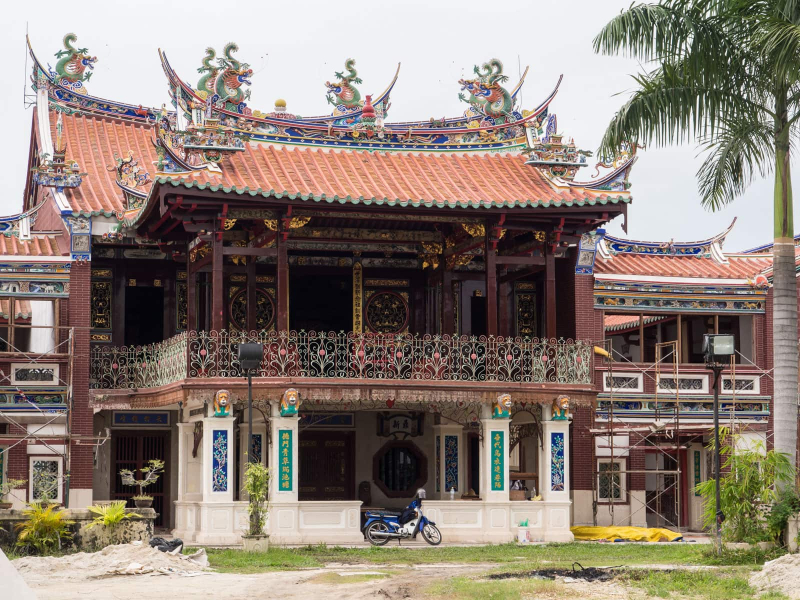 One of the Chinese clan houses (mutual-aid societies and temples for extended families) that became a powerful political foce in Penang