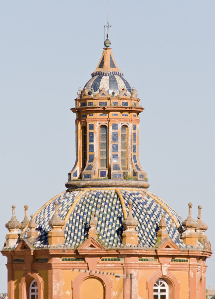 Typically gaudy Sevillian architecture