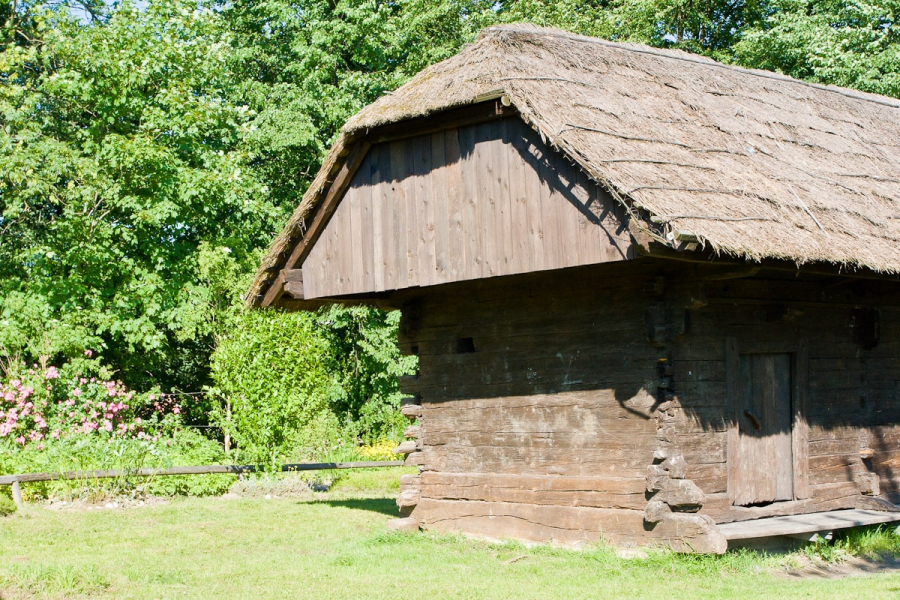 A 19th century granary at the Kamnik Museum