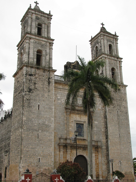 The cathedral of San Servacio in the center of Valladolid