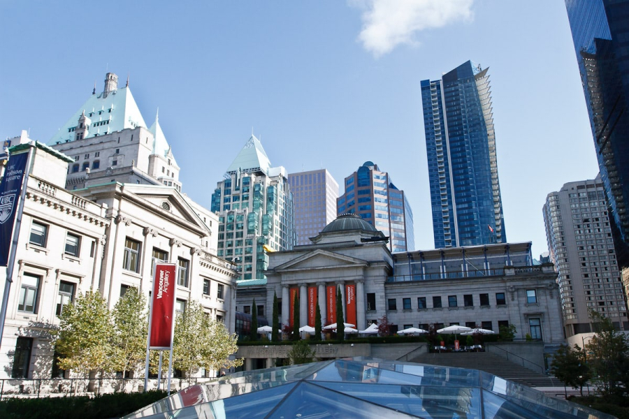 The Vancouver Art Gallery (overpriced and disappointing, but with a good gift shop)