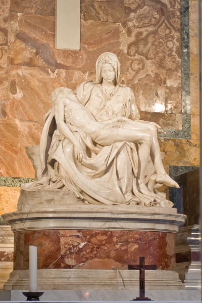 Michaelangelo's famous Pieta