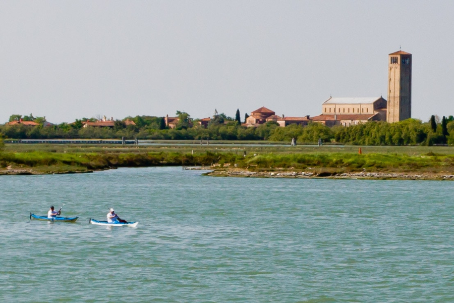 The nearly deserted island of Torcello, site of a major settlement between the 5th and 15th centuries.