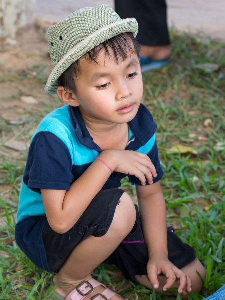 The U.S. hipster hat has unfortunately made it to Cambodia