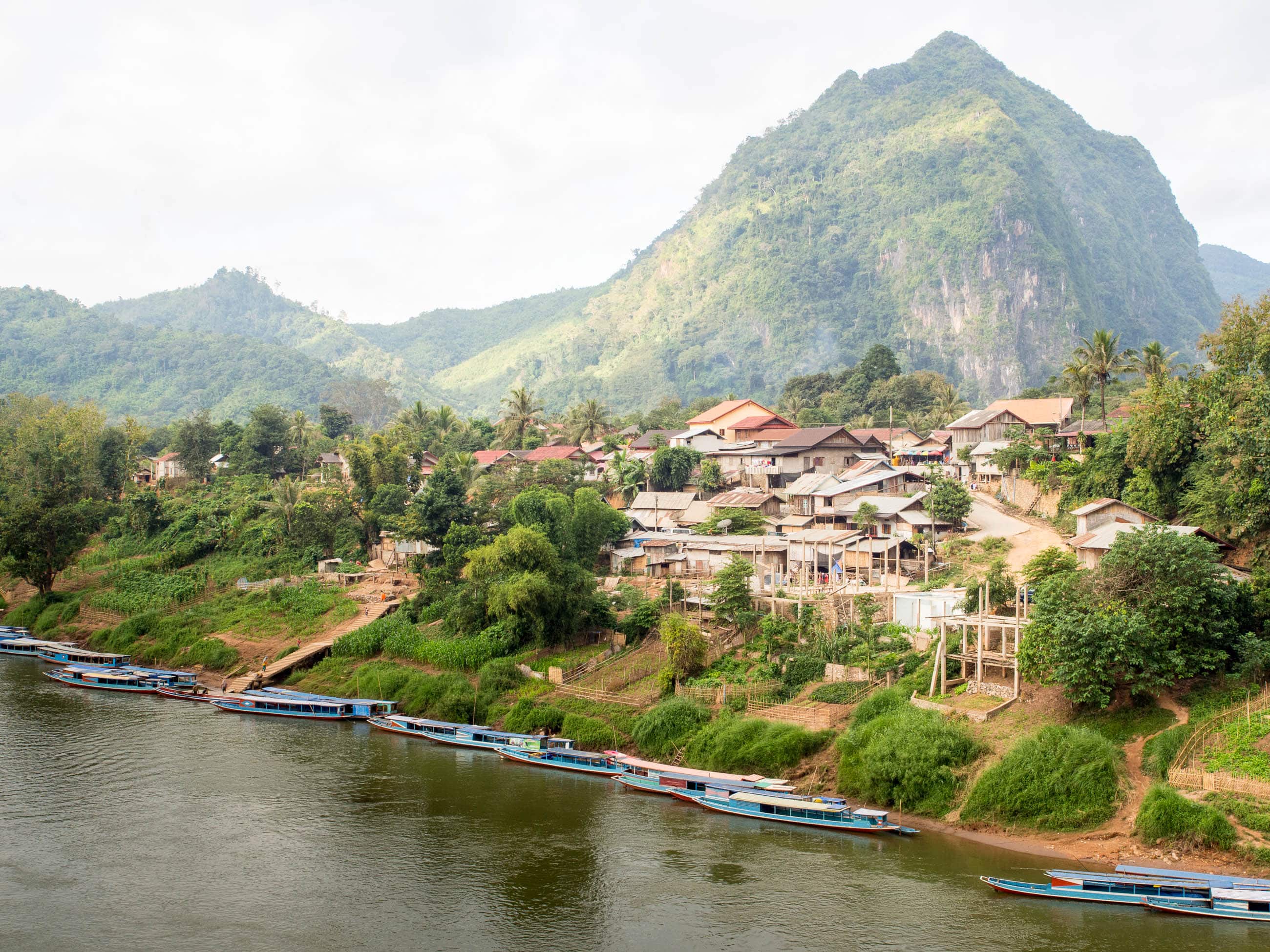 Escaping to the Mountains of Nong Khiaw