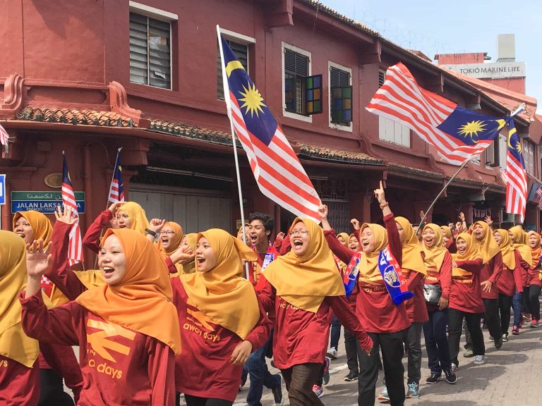 Merdaka Day in Melaka