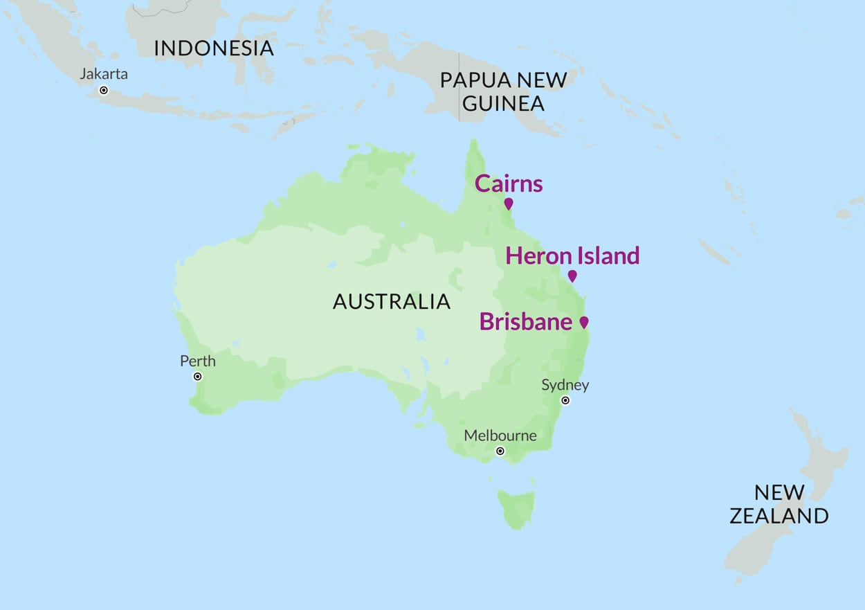 Australia map